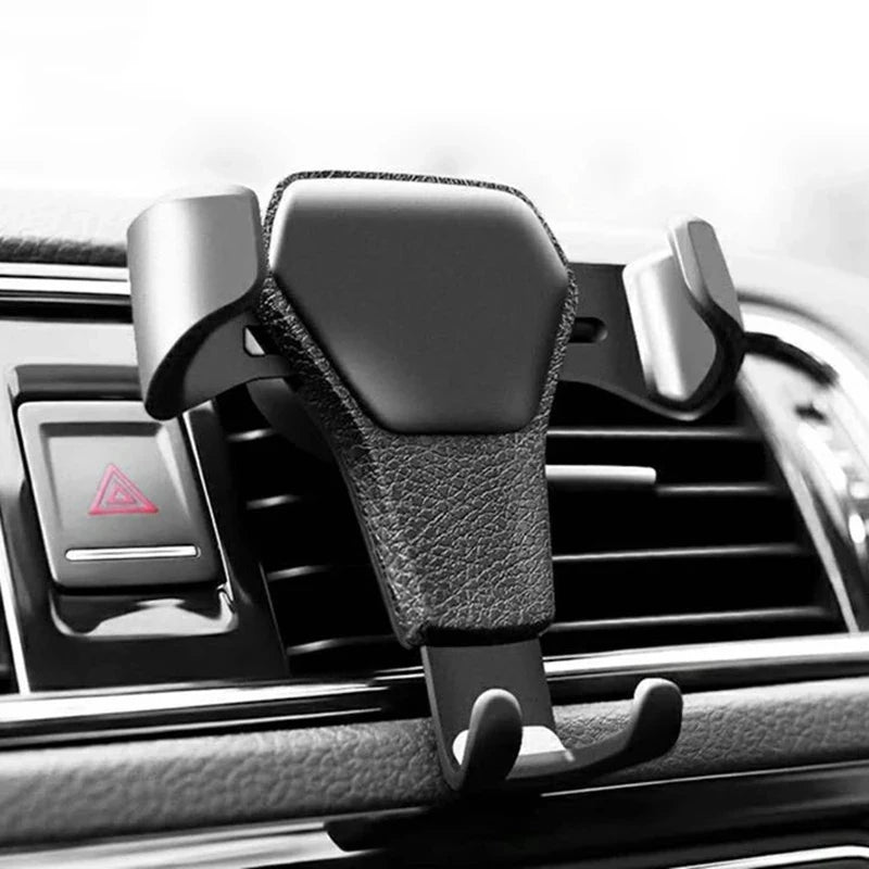 Universal Gravity Car Holder Air Vent Clip 360° Rotation Mount Mobile Phone Stand GPS Support For iPhone 16 15 Xiaomi 17 Samsung